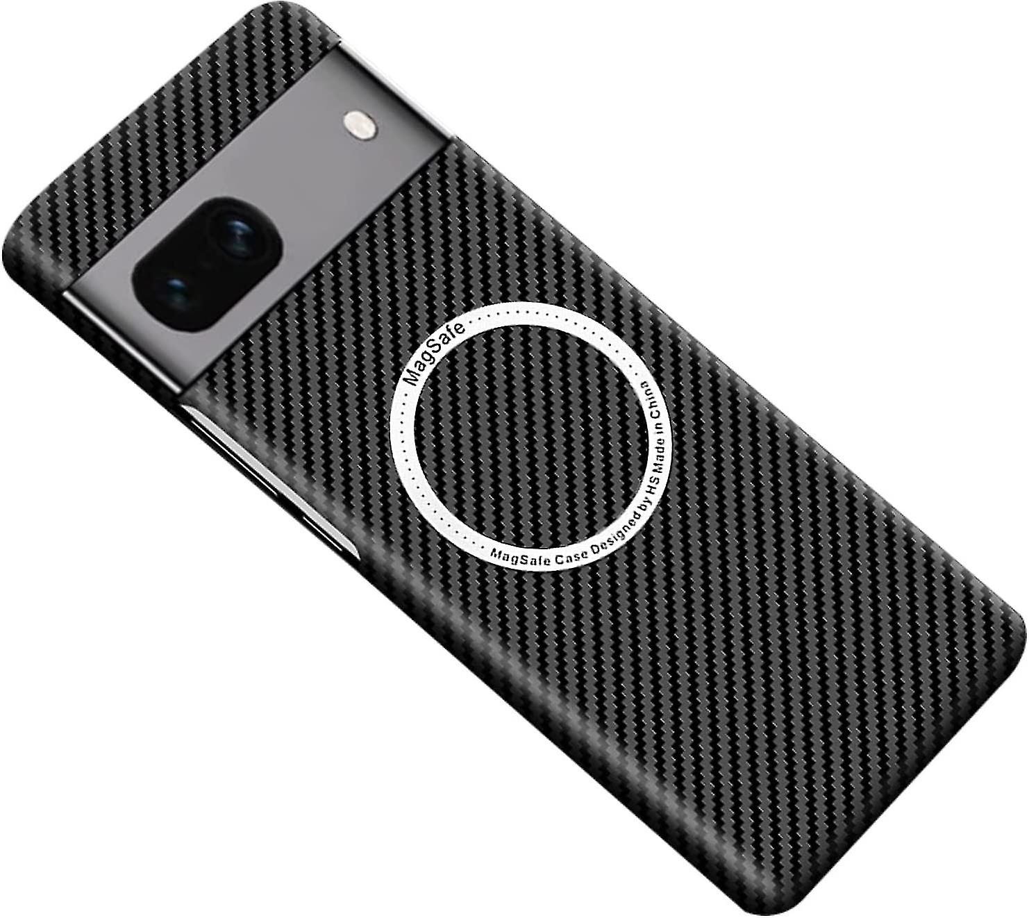Carbon Fiber Case Compatible Google Pixel 7a For Magsafe Ultra Slim Shockproof Pixel 7a Cover