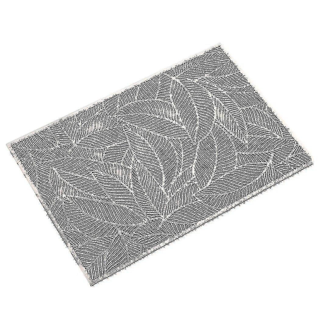 Rectangular Heat Insulation Placemat Nordic Style Table Mat Golden