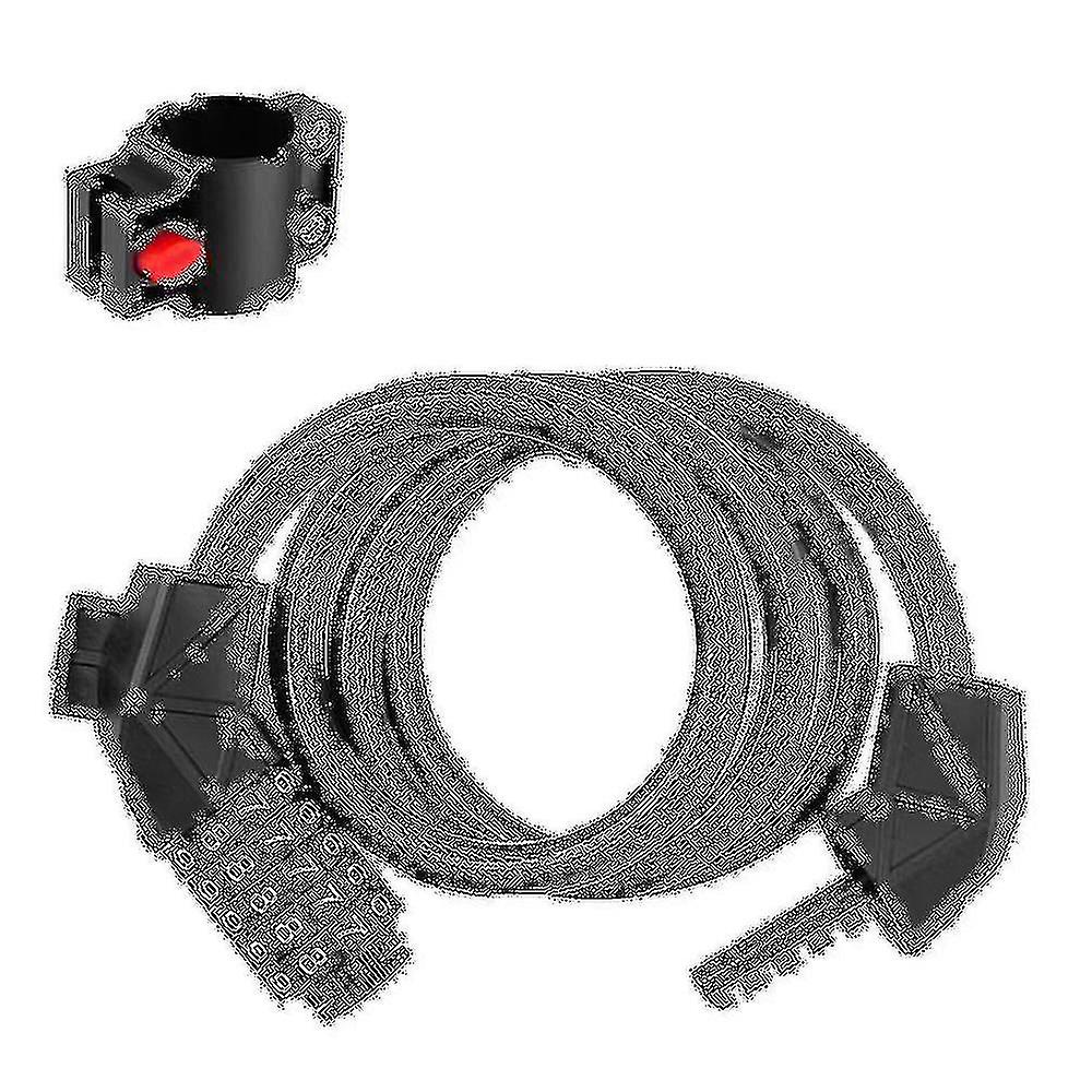 Bicycle Lock 5 Digit Code Antitheft Lock Bike Security Accessory Steel