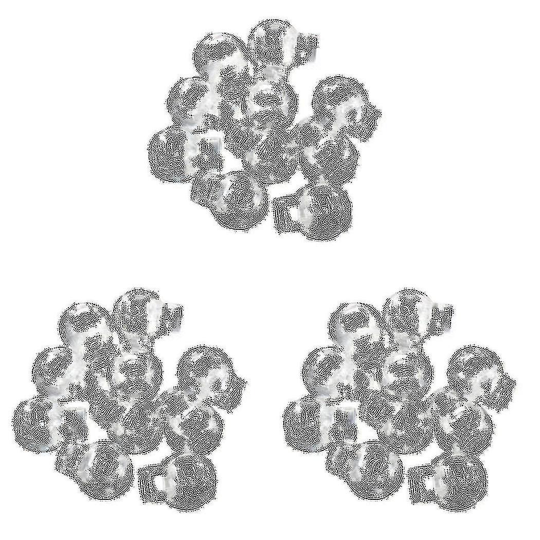 Plastic Toggle Spring Stop Single Hole String Cord Locks 30 Pcs