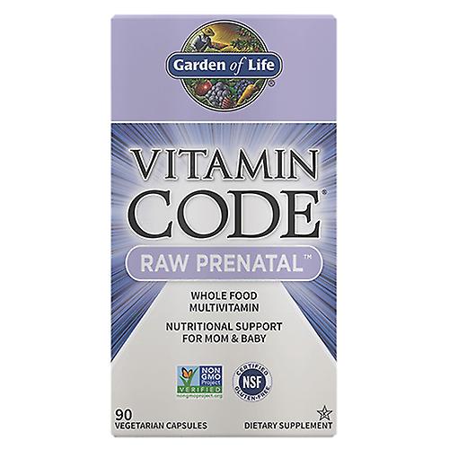 Garden of Life Vitamin Code, Raw Prenatal 90 Caps (Pack of 6)