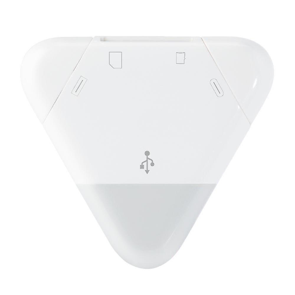 3 In 1 Magnetic Usb 2.0 Card Reader High Speed Otg Adapter For Sd Tf Card Reader For Type-c Mirco Usb2.0 Equipment