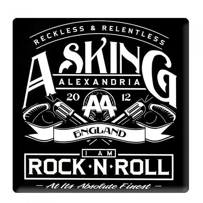 Asking Alexandria Rock 'N Roll Fridge Magnet