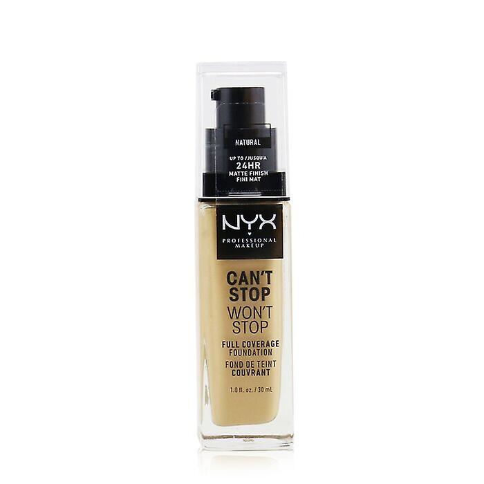 Nyx Can't Stop Won't Stop Full Coverage Foundation - # Natural 30ml/1oz