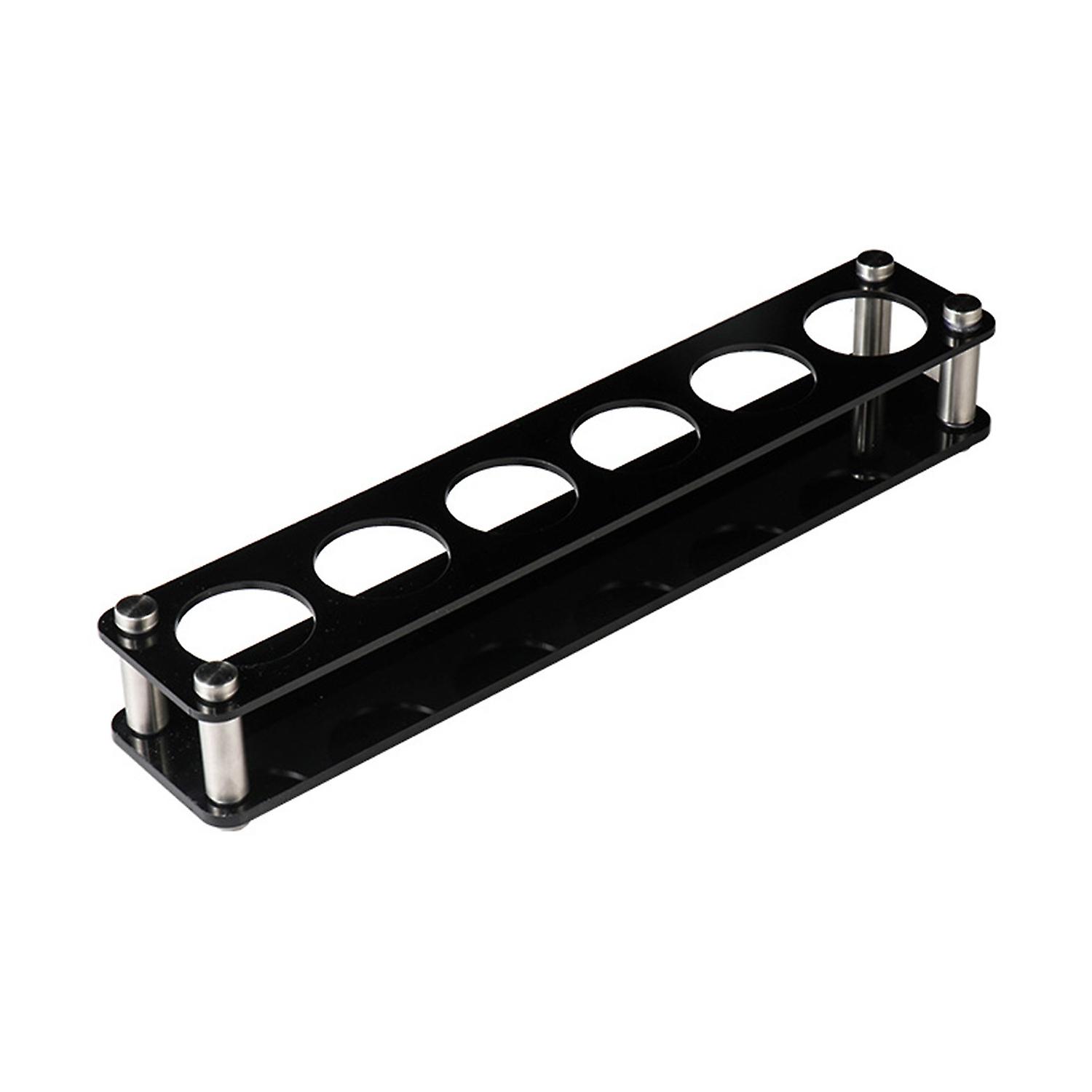 Wine Cup Holder High Stability Transparent Lightweight Square Heavy Base Shot Glass Rack for Bar