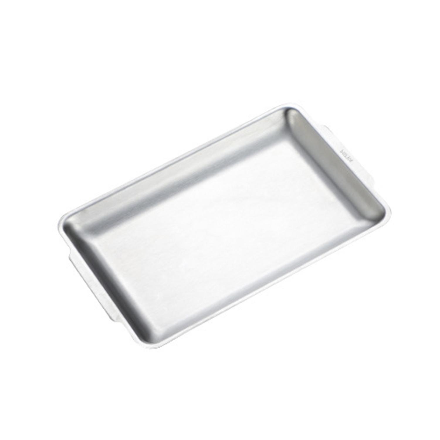 ZHOUBA Baking Tray Safe Multi-function 304 Stainless Steel Solid Rust Free Baking Tray for Kitchen