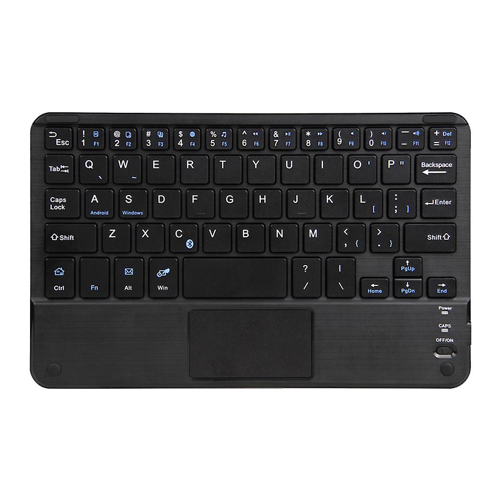 Ultra-Slim Mini Wireless Bluetooth-compatible 59 Keys Keyboard with Touch-pad for Tablet PC