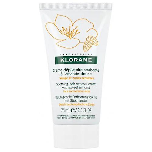 Klorane 甜杏仁舒缓脱毛膏 75ml