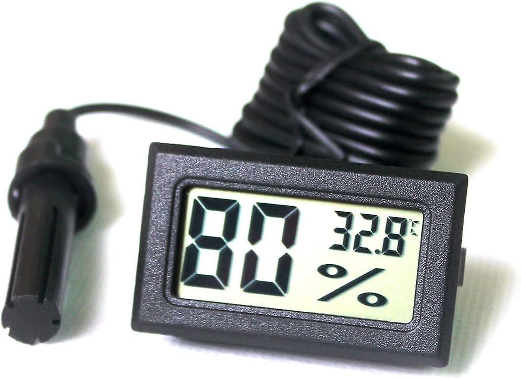 LCD Integrated Digital Tuner Thermometer Hygrometer with External Probe