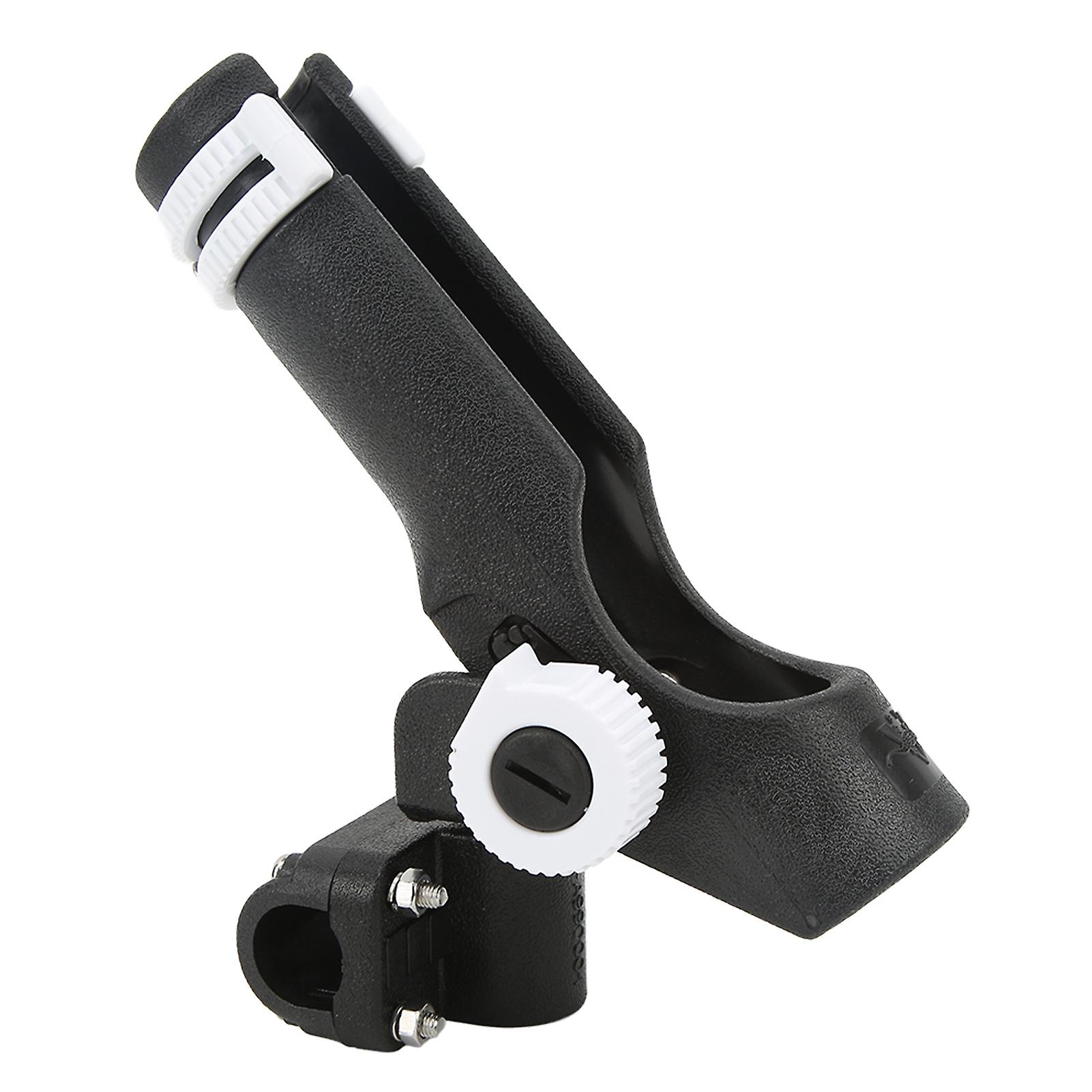 Support de canne à pêche réglable à 90 degrés, douille de 45 mm, pince de 1 po, support de canne à pêche