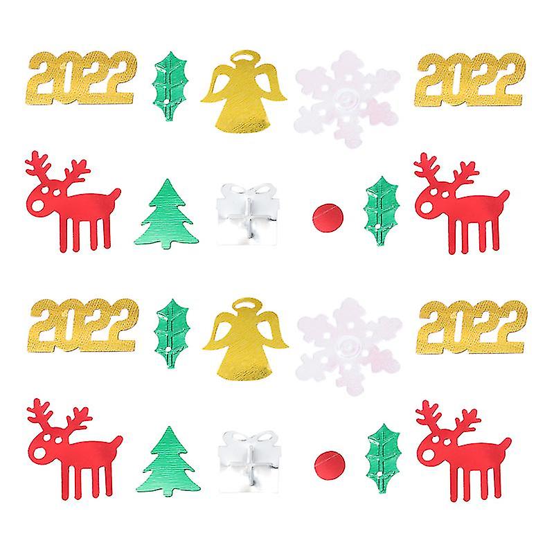 5pack Xmas Confetti Decor