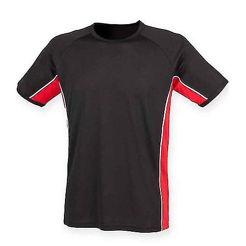 Finden & Hales Mens Performance Panelled T-Shirt