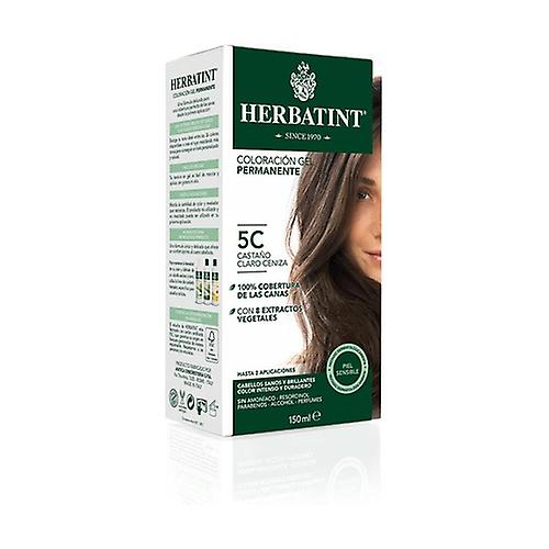 Coloration Permanent Gel Light Ash Brown 5C 150 ml (Light Brown)