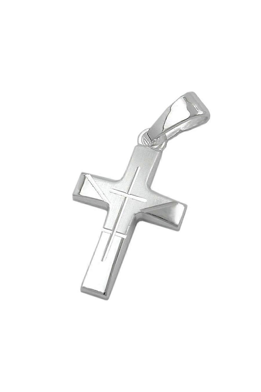 Pendant Cross Diamond Cut Silver 925 - Gl90449