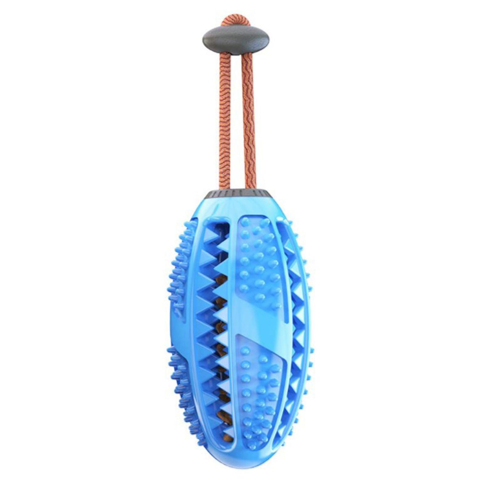 Cute Slows Feeder Dog Rugbys Balls Toys Chew-Resistant Durable Puppy Toys Pets Supplies