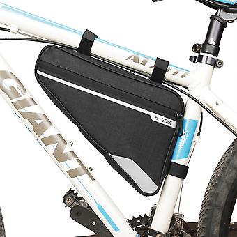 Veeki  Bike Triangle Frame Bag - Bicycle Cycling Storage Triangle Top Tube Front Pouch Saddle Bag for Road and Mountain Bikes