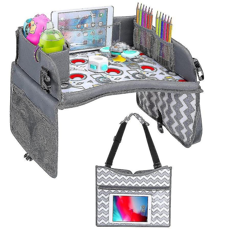 Çocuk seyahat tepsisi araba çocuk tepsisi çocuk boyama oyuncak masa