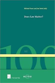 Does Law Matter by TBD Paperback Book