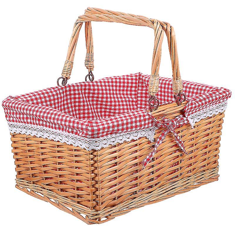 The New 1pcs Wicker Basket