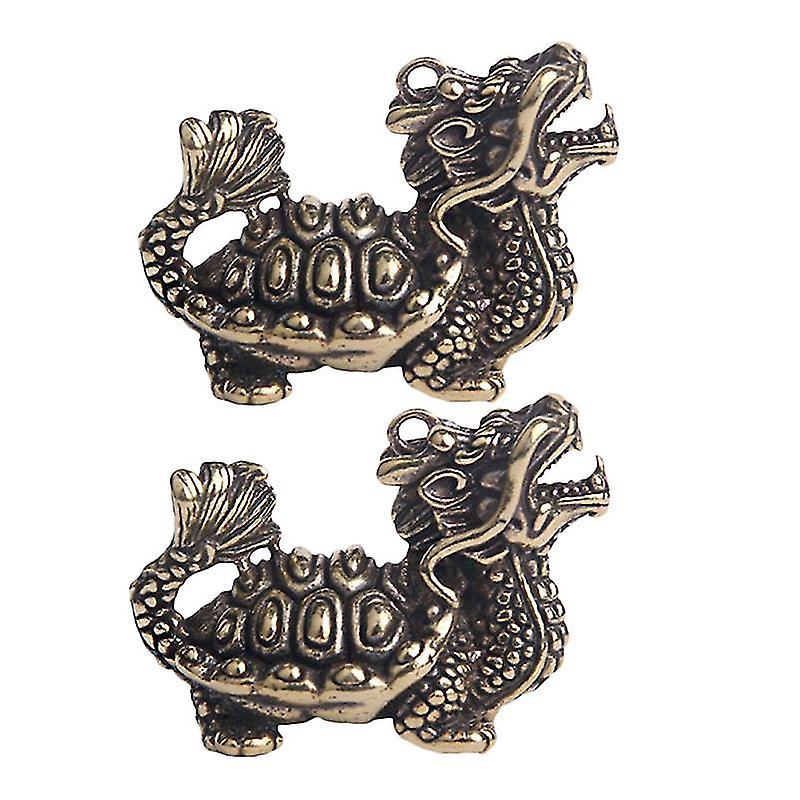 2pcs Brass Craft Adorn