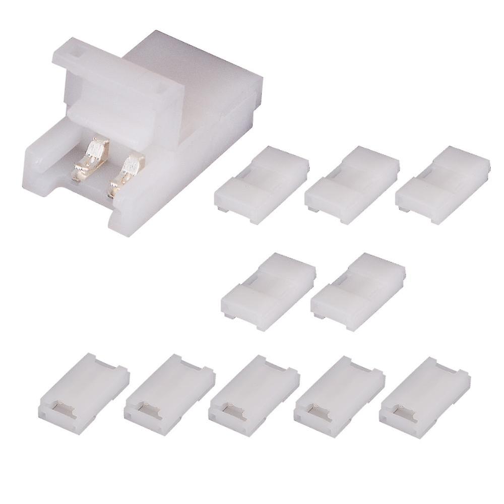 2 Pin 8mm 2835 3528 Led Strip Connector 10xs2p-8 Stable Quick Strip Connector 10 Pcs Strip To Strip Connecting
