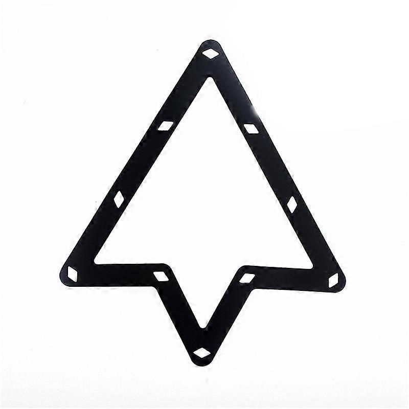 Billar Magic Rack Holder Sheet Pool Cue Accesorios duraderos Negro para 8 9 bolas