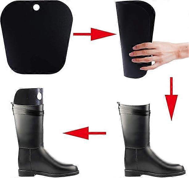 8 Pieces Boot Shapers Form Inserts Breathable Boots Support for Men or Women