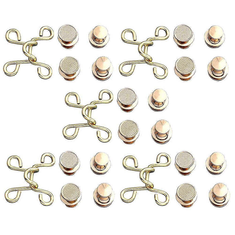 5 Set Housut Vyötärönappit Farkut Fit Buton Instant Replacement farkut Soljet