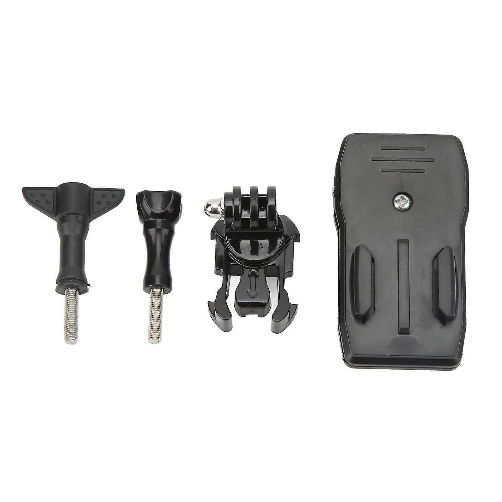 Action Camera Backpack Clip 360 Degrees Rotating Backpack Strap Fixing Clamp With Quick Release Buckle For Akaso For Osmo