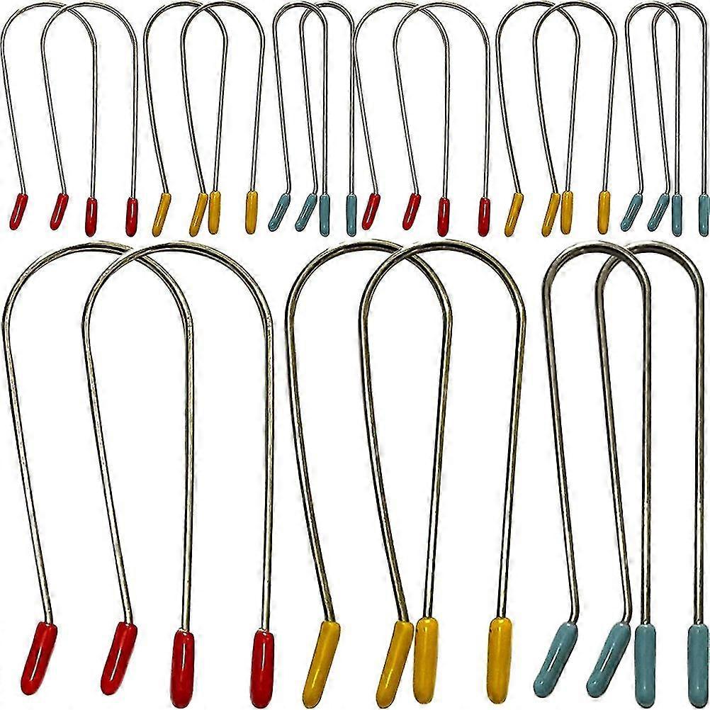 24pcs Hot Curler Clips Replacement Hot Roller Clips Rollers Securing Pin For Home Salon