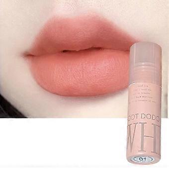 Milk Tea Lip Mud  Velvet Mist Peach Powder Matte Lip Color Lip Glaze