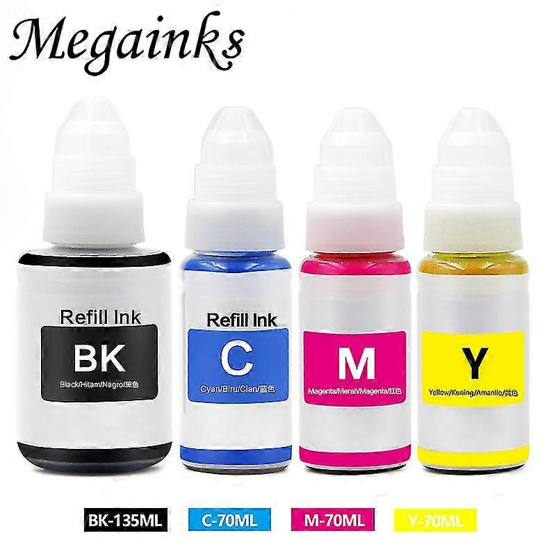 דיו צבע מילוי ייחודי עבור מחסנית מדפסת Canon GI-490 GI-790 GI-890 Pixma G1000 G1100 G1400 G2400 G3400 G2000 G3000