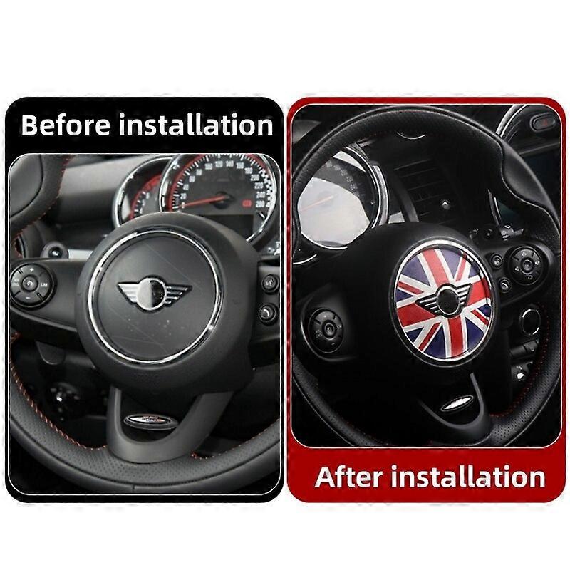 Steering Wheel Sticker For Mini Cooper Accessories R50 R52 R53 R55 R56 ...