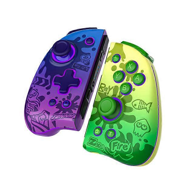 Golden-Green Neptune Joypad ALPS Stick Mechanics button Compatible Nintendo Swtich/OLED