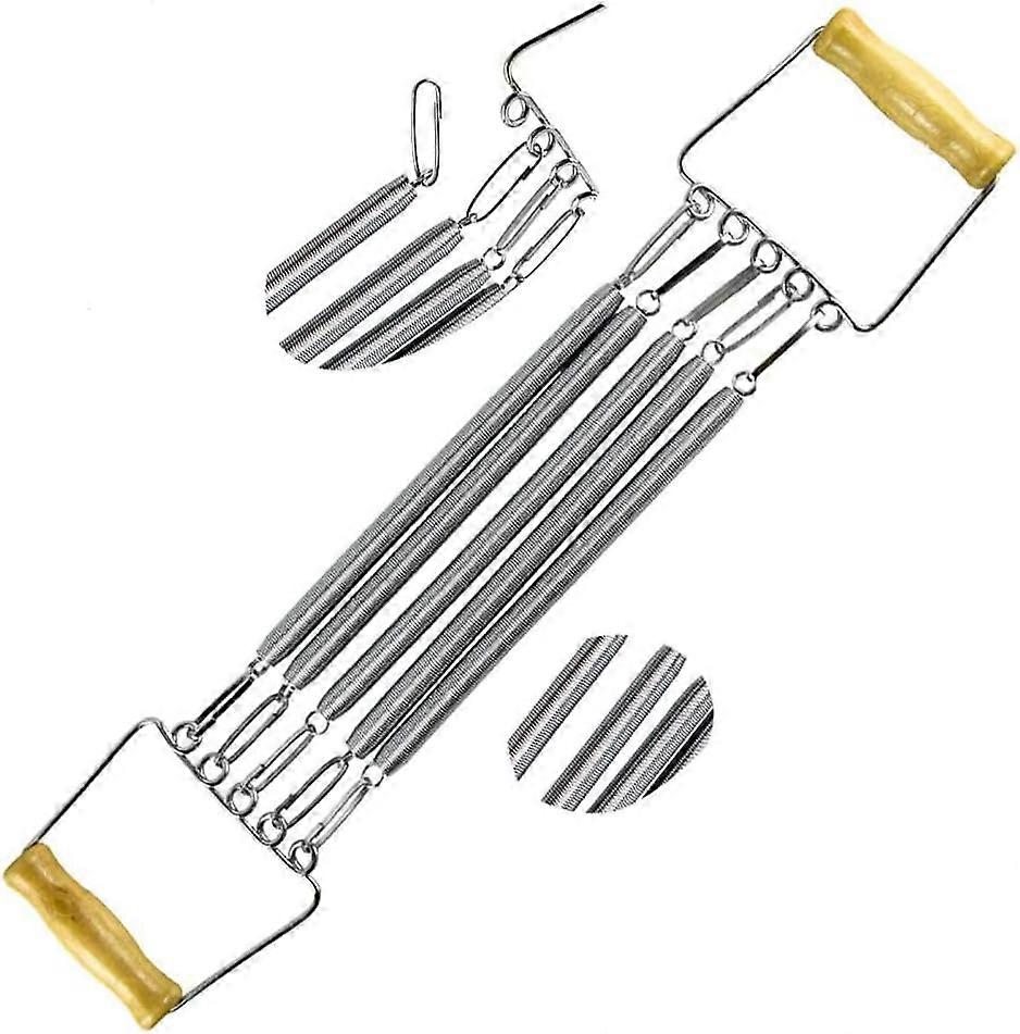 Spring Chest Expander,Chest Expander|Arm Training,Chest Expander with 5 Metal Springs,Chest Pul