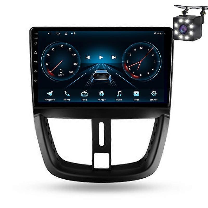 Android Car Radio For Peugeot 207 CC 207CC 2006 - 2015 Carplay Android Auto Multimedia Player WiFi