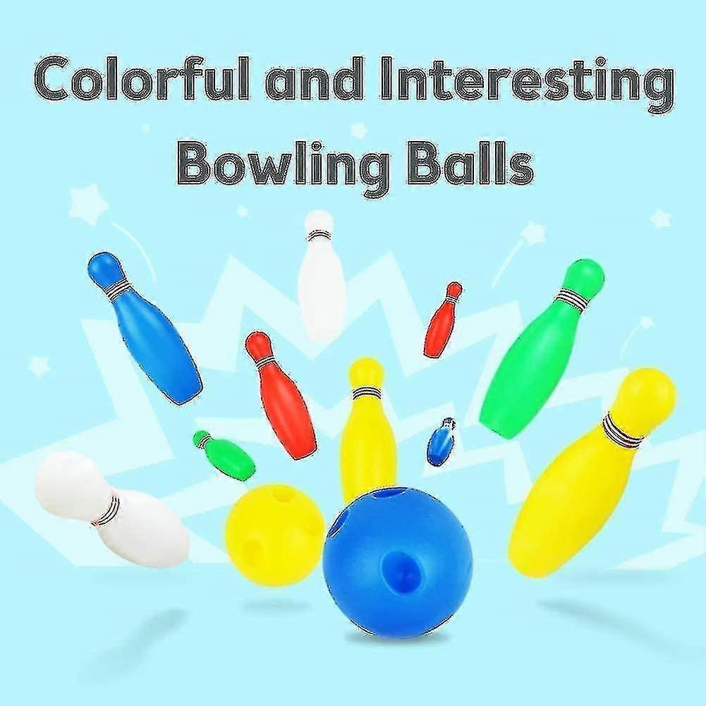 Unknown Bowling Ball Bowling Set Bowling Kids Boule Games Skittles Educational