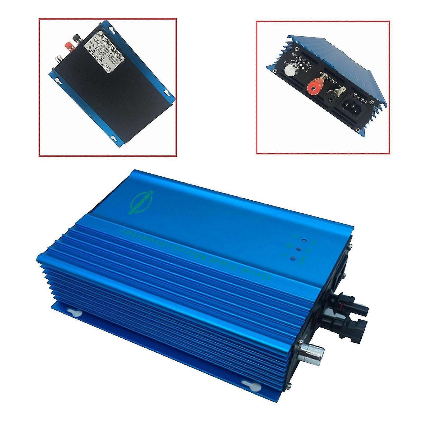 500W solar inverter 500w 110v 220v mppt grid connected adjustable battery discharge power auto-limit function dc 12v/24v 56/60hz
