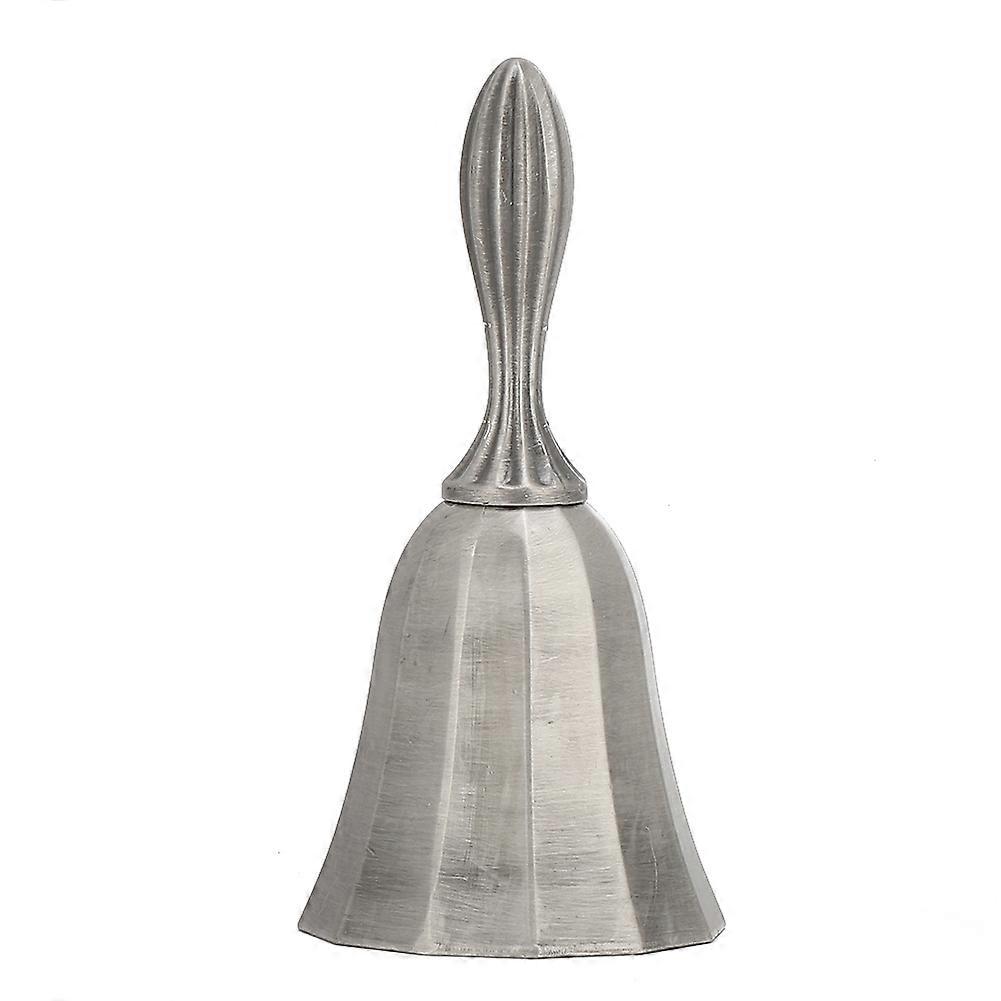 Creative Bar Handbell Counter Reminder Bell for Dinner Room Class Bar ServiceSilver