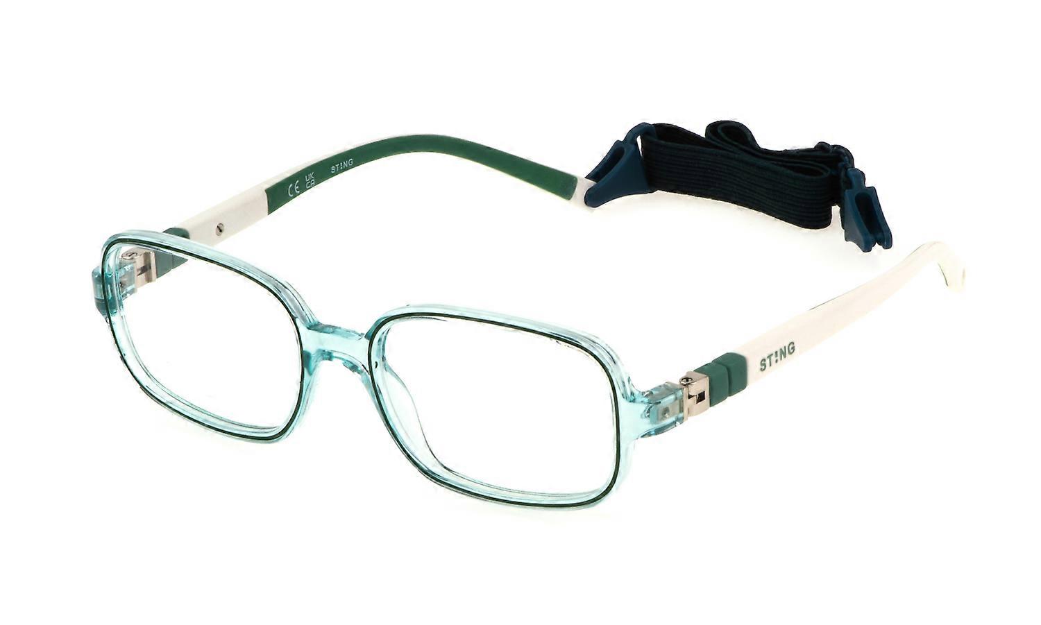 Eyewear Frames Sting VSJ727 06C5 Green Transparent LUCIDO 45/15/125 Junior