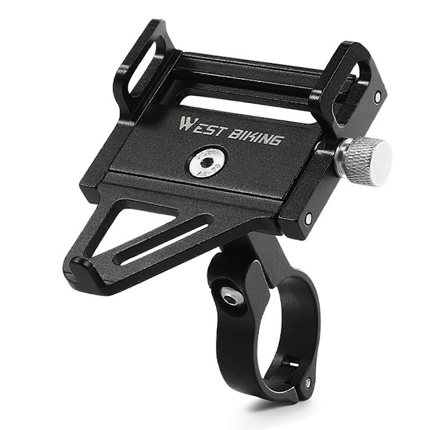 Bike Phone Holder Bicycle Smartphone Bracket Rustproof Adjustable Simple Installation Universal Fit
