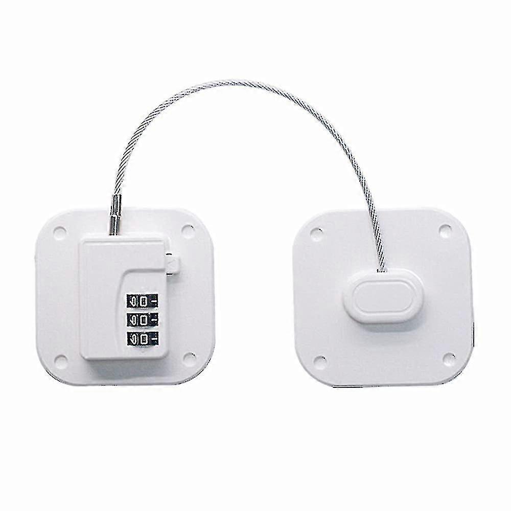 Fridge Code Lock Child Safety Cabinet Latch Stick Cable Window Locks For Door, Drawer, Fridge, Freezer, Windows