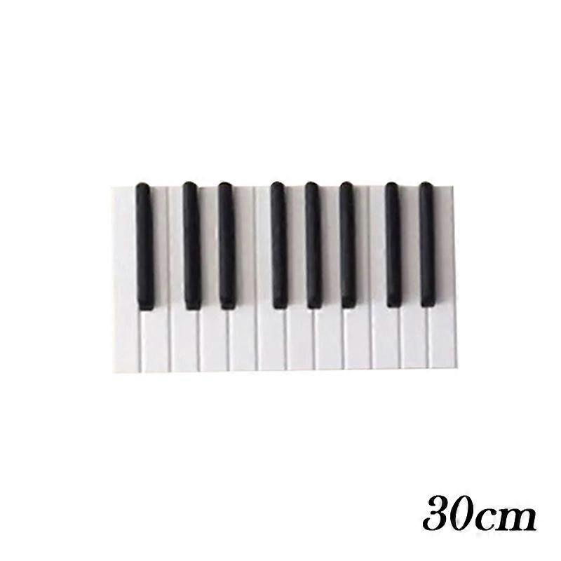 Piano Wooden Coat Racks Piano Keys Wall Mounted Coat Hook Hanger Wall Decoration Hat Storage Rack Wood Shelf
