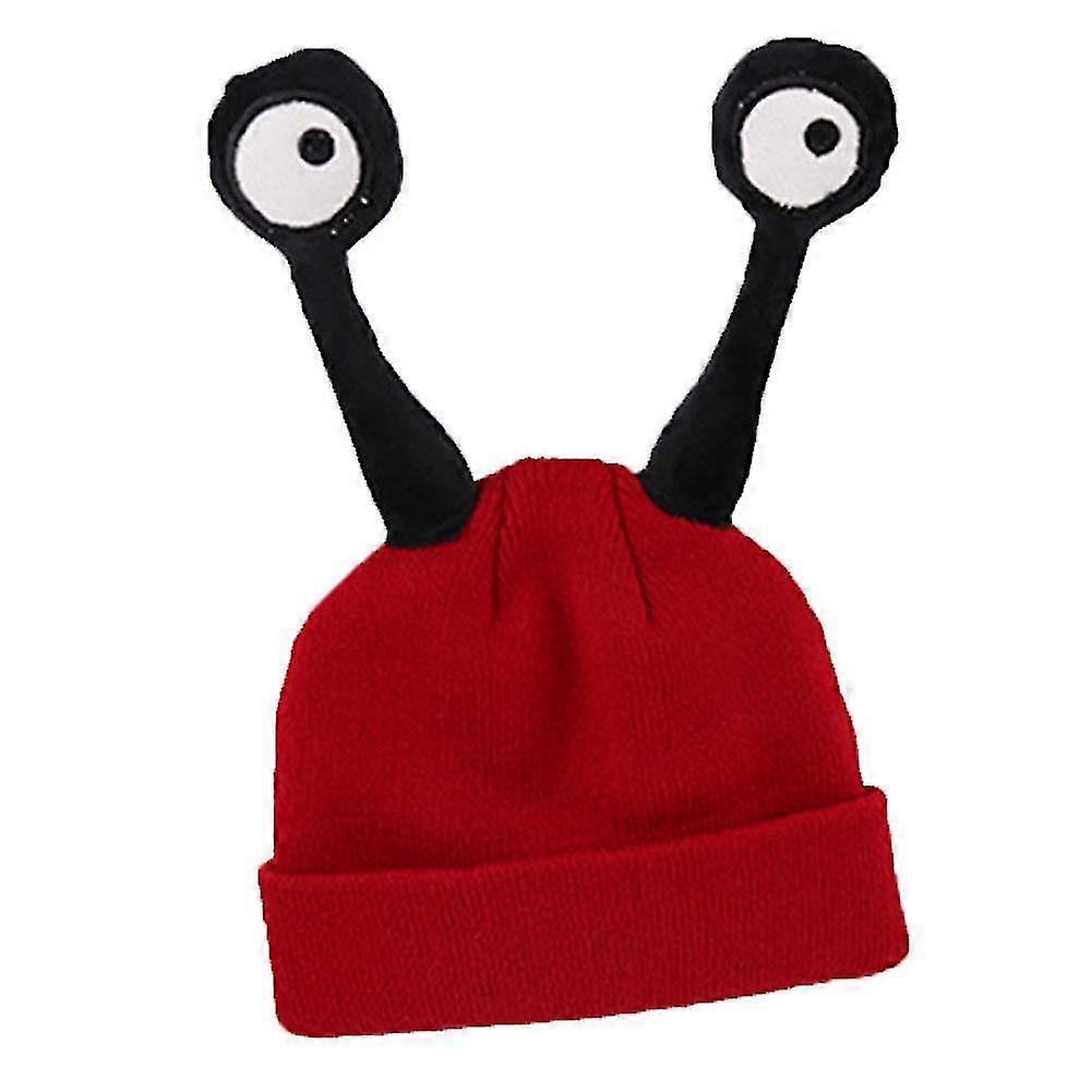 Gyermekek Téli Beanie Sapka Aranyos Rovar Csiga Rajzfilm Baba Sapka Meleg Horgolt kötés Gyapjú kalapok