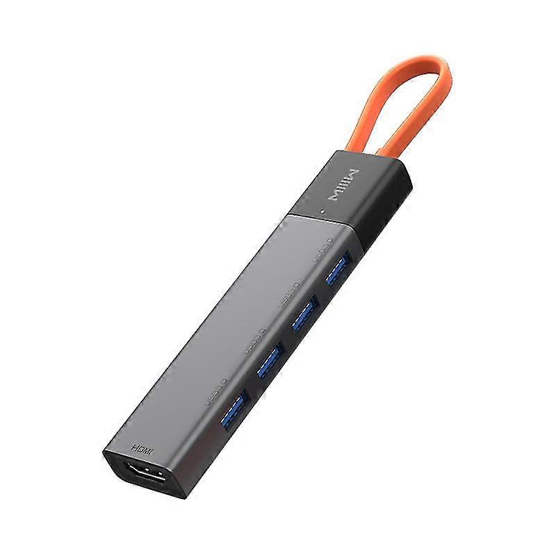 Miiiw Type-c Laptop Adapter Usb Hub Splitter 3.0 Ultifunct 5/7 In1 High Speed Expans Dock Portable Hub Usb -port