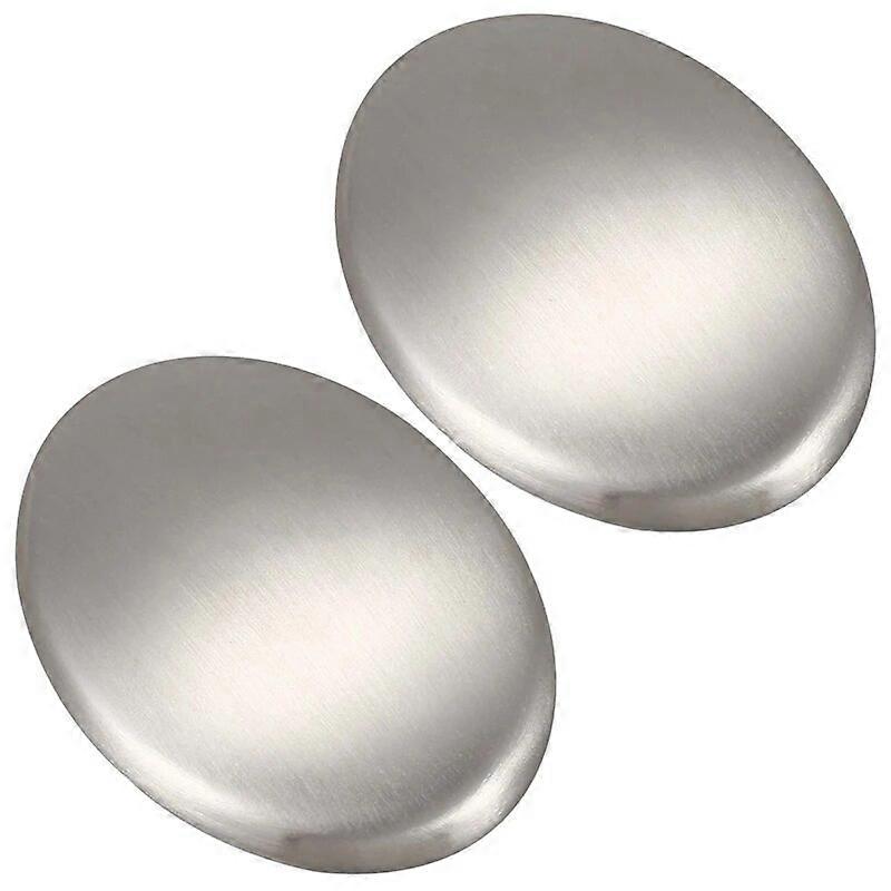 2X Savon en acier inoxydable