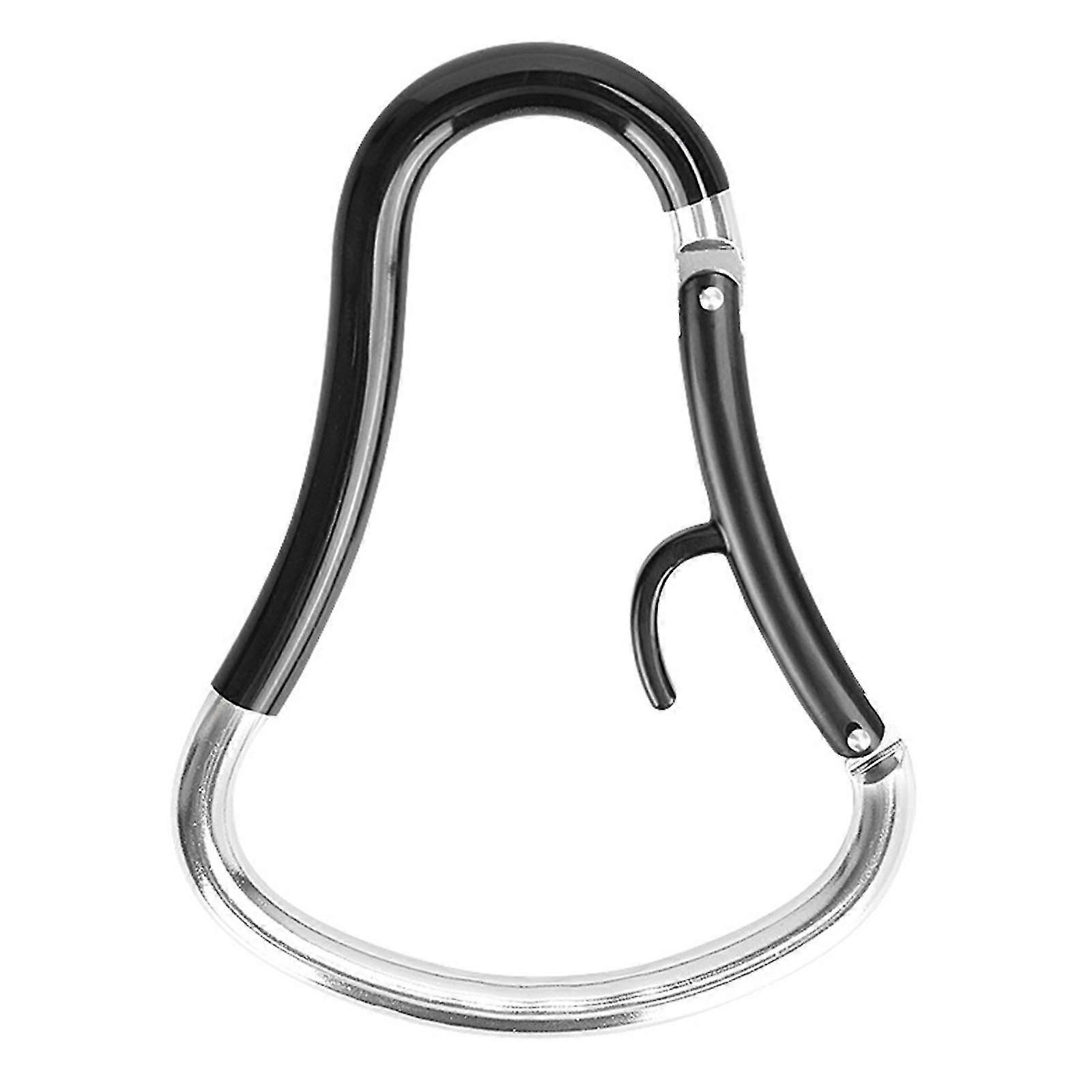 Baby Stroller Hook Carabiner Gourd-shaped Aluminum Alloy Organizer Hook For Shopping Bag Clip