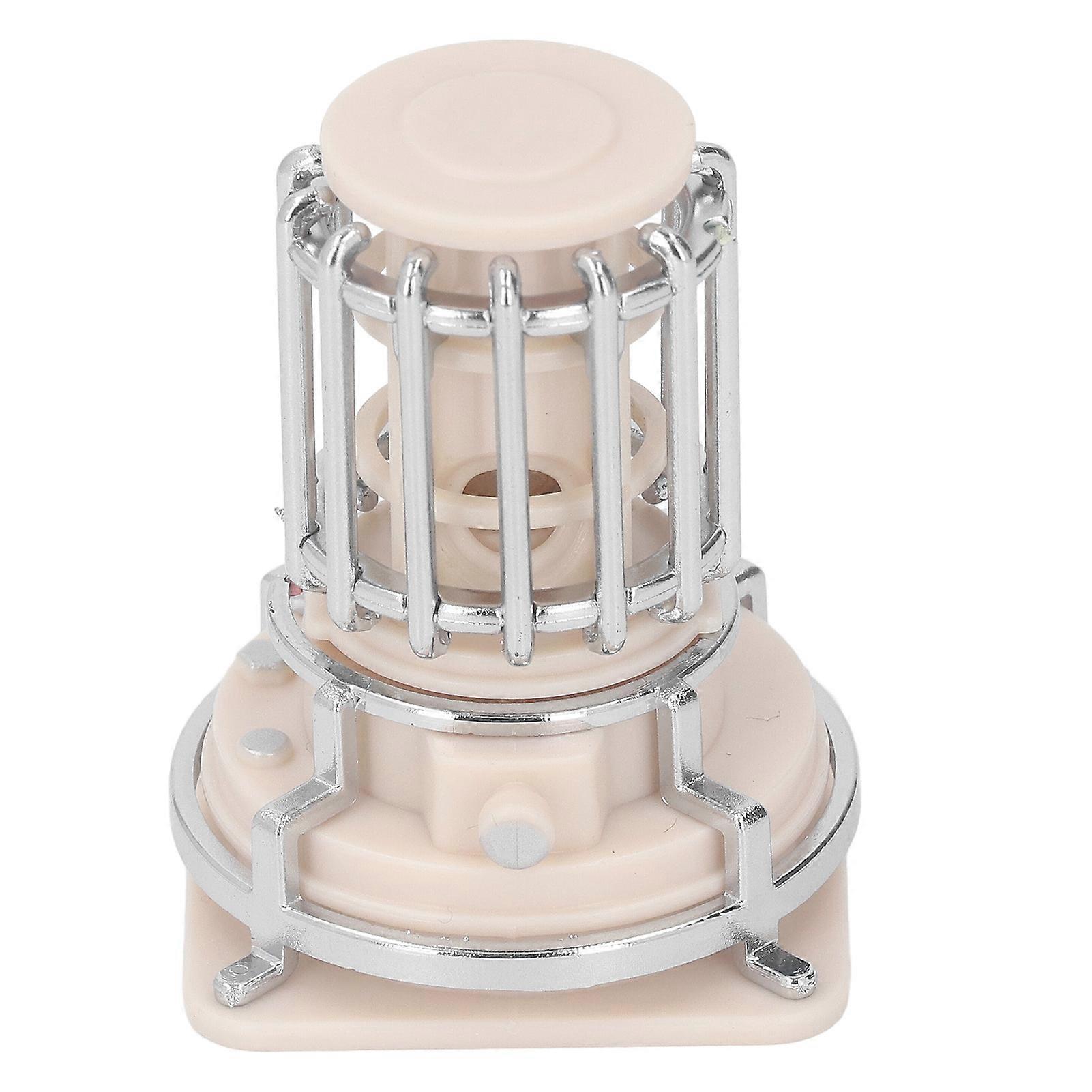 Miniature Electric Heater Model Can Realistic Miniature Electric Heater Model Ornament for Dollhouse A