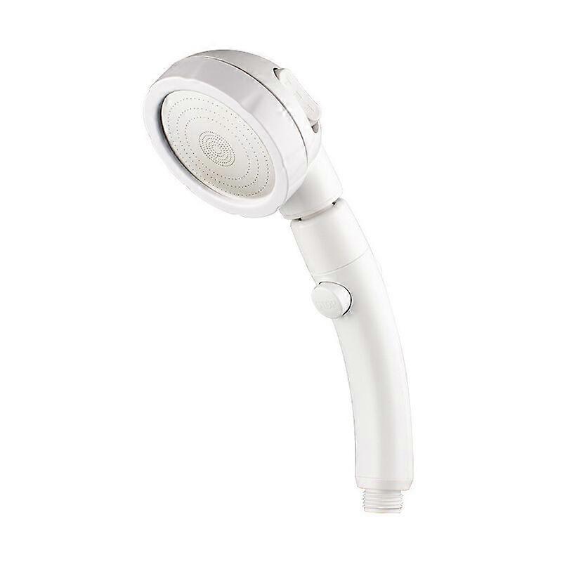 Bathroom Pressure Adjustable Shower Head, Handheld Shower Head (White)