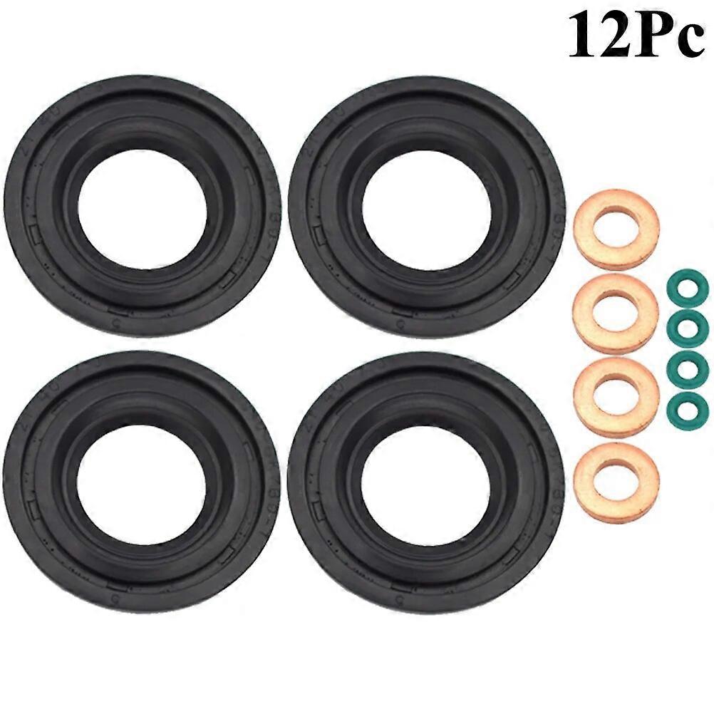 4x Fuel Injector Seal Washer Oring Kit For Peugeot 206 207 308 407 1007